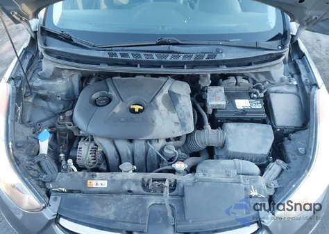 2013 Hyundai Elantra Limited z USA, uszkodzony, nr VIN 5NPDH4AE5DH273617